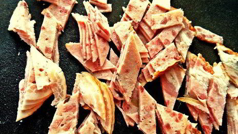 омлет в горошек