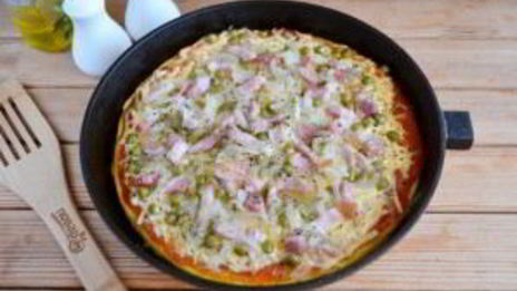 омлет в стиле пиццы