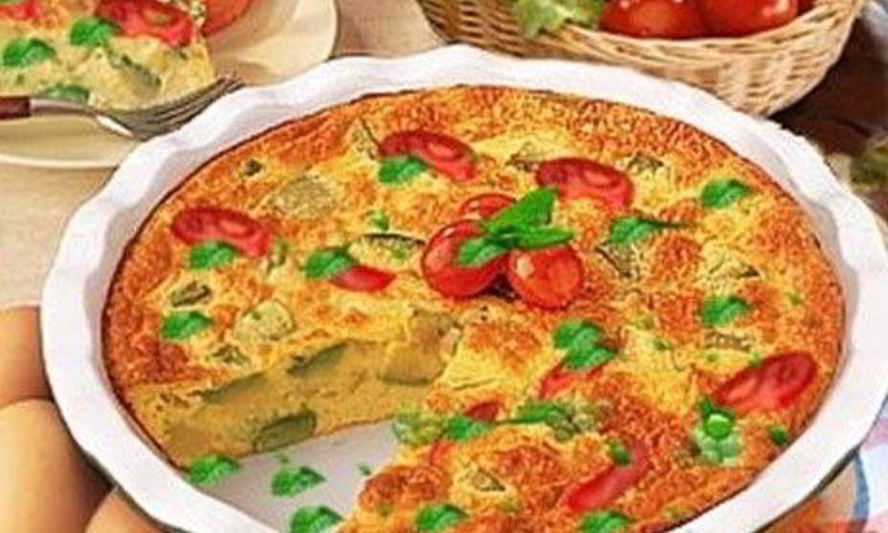 Рецепт овощной фриттаты