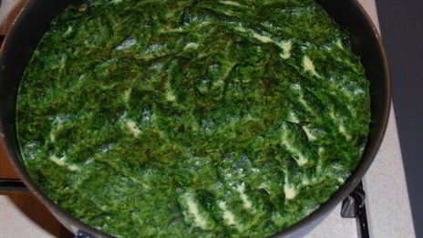 трехцветный запеченный омлет