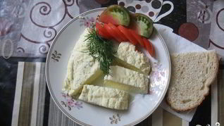 Вареный омлет в пакете