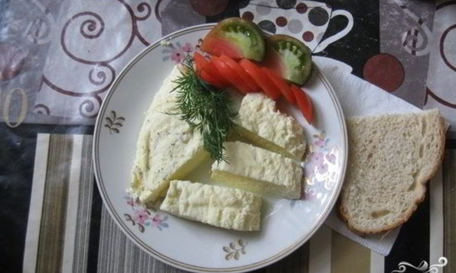 Рецепт вареного омлета в пакете