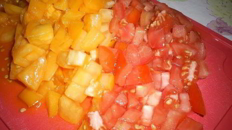 вкусный омлет с овощами сытный ужин