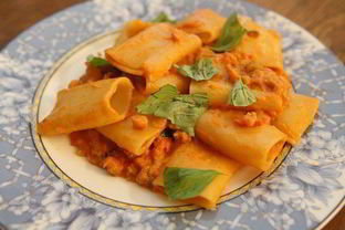 Паккери с баклажанами и помидорами