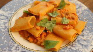 Паккери с баклажанами и помидорами