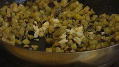 паккери с баклажанами и помидорами