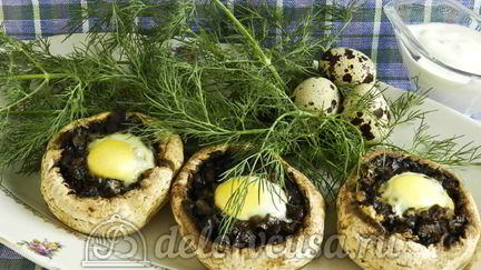 Закуска из шампиньонов