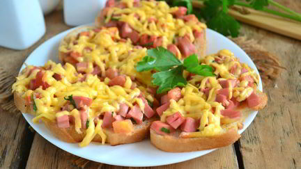 Закуска из сосисок