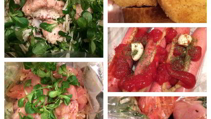 Закуски из курицы