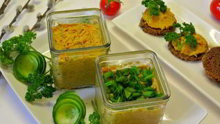 Чечевично-рисовый паштет