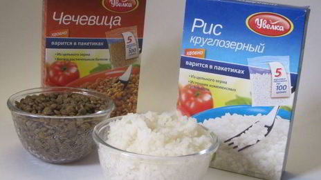 чечевично-рисовый паштет