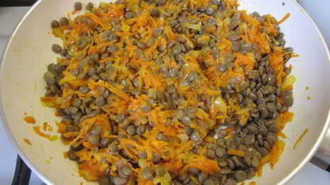 чечевично-рисовый паштет