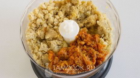 чечевичный паштет с морковью