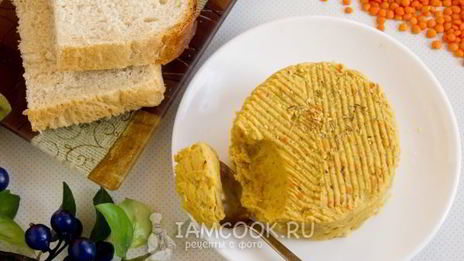 чечевичный паштет с морковью
