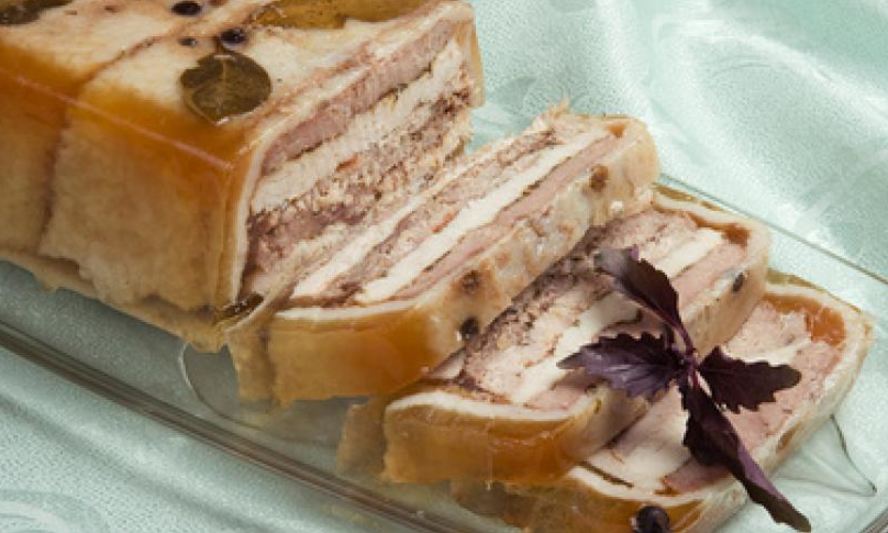 Рецепт деликатесного слоеного паштета