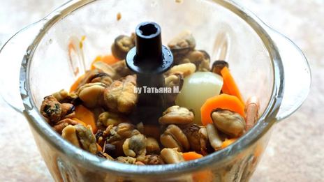 диетический паштет из морепродуктов