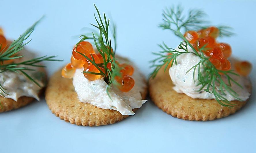 Рецепт мусса-паштета из красной рыбы