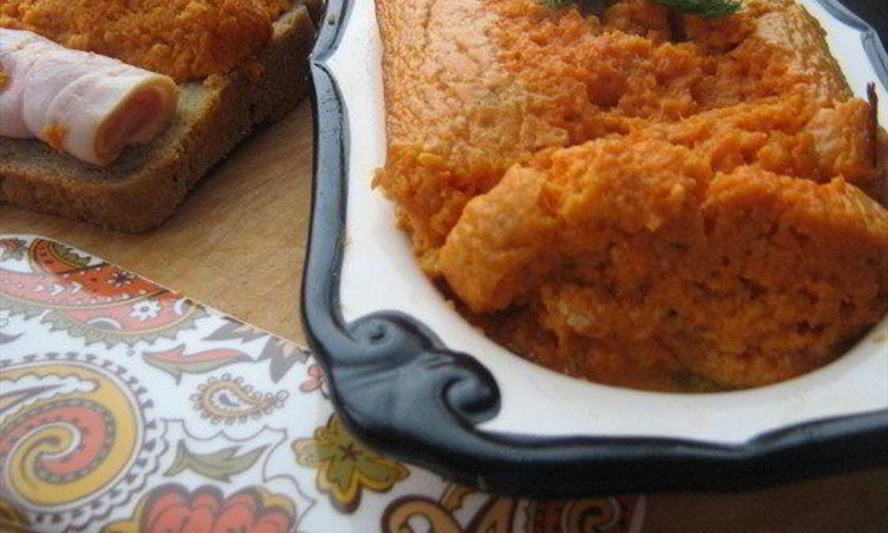 Рецепт нежнейшего паштета из тыквы с беконом