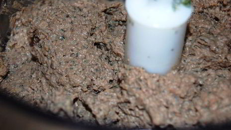 нежный паштет из куриной печени с грибами