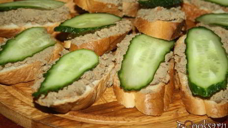 паштет домашний печеночный пикантный