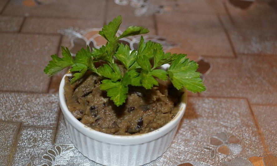 Рецепт паштета из баклажана