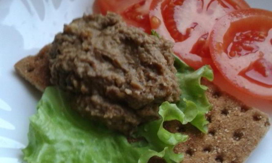 Рецепт паштета из чечевицы с кешью и черносливом