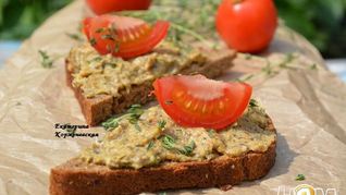 Паштет из кабачков с грибами