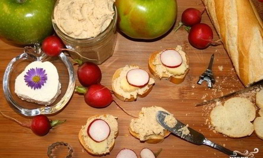 Рецепт паштета из куриного мяса