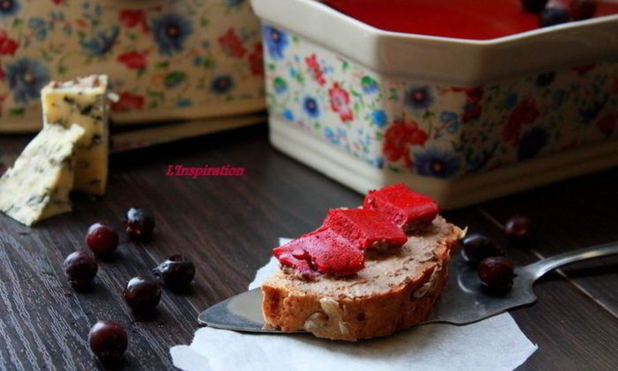 Рецепт паштета из куриной печени под пикантным мармеладом