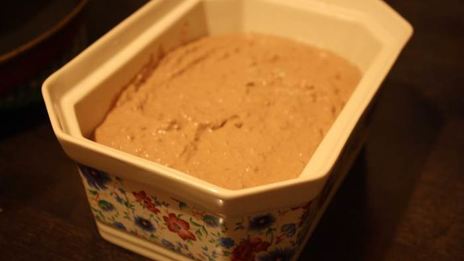 паштет из куриной печени под пикантным мармеладом