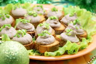 Паштет из куриной печени Праздничный