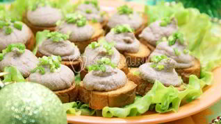 Паштет из куриной печени Праздничный