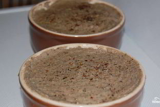 Паштет из куриной печени с грибами