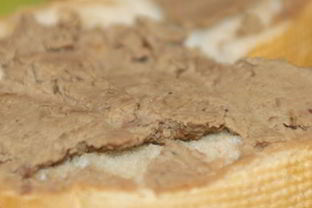 Паштет из куриной печени со сливками