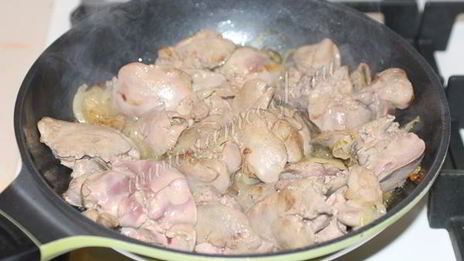 паштет из куриной печени со сливками