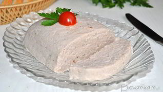 Паштет из курицы с ветчиной