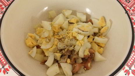 паштет из молок слабосоленой сельди