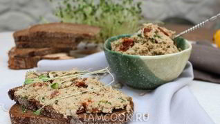 Паштет из семян подсолнуха