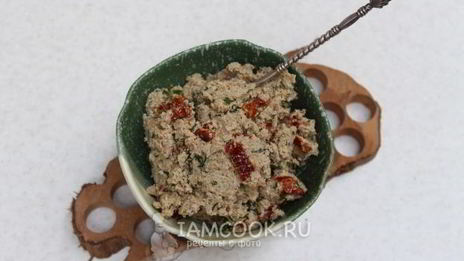 паштет из семян подсолнуха