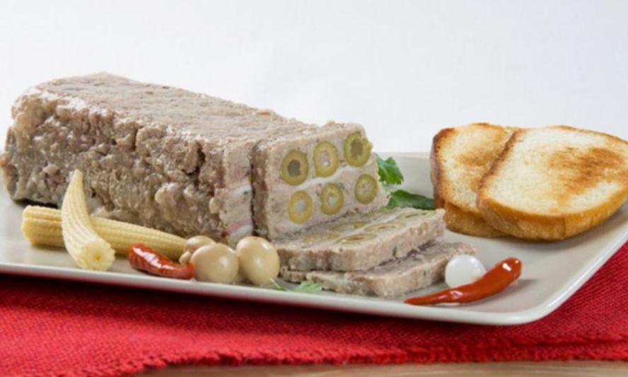 Рецепт паштета из свинины с оливками