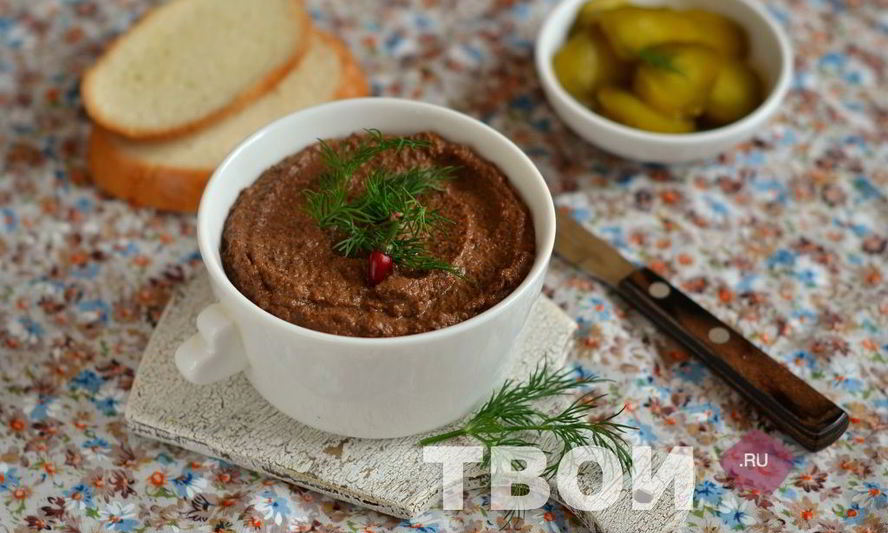 Рецепт паштета из свиной печени