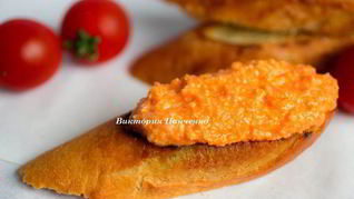 Паштет из сыра и томатов