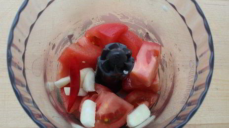 паштет из сыра и томатов