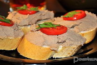 Паштет из телячьей печени