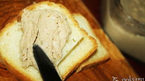 паштет нежность из вареной куриной печени