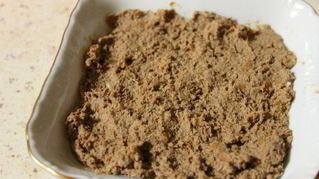 паштет с черносмородиновым желе