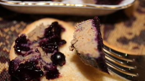 паштет с черносмородиновым желе
