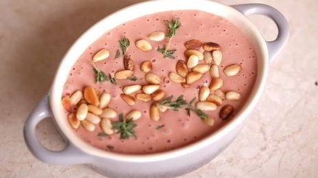 печеночный паштет с творожным сыром и кедровыми орешками