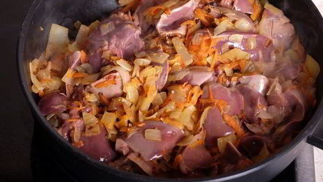 запеченный печеночный паштет с грибами