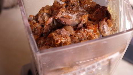 запеченный печеночный паштет с грибами